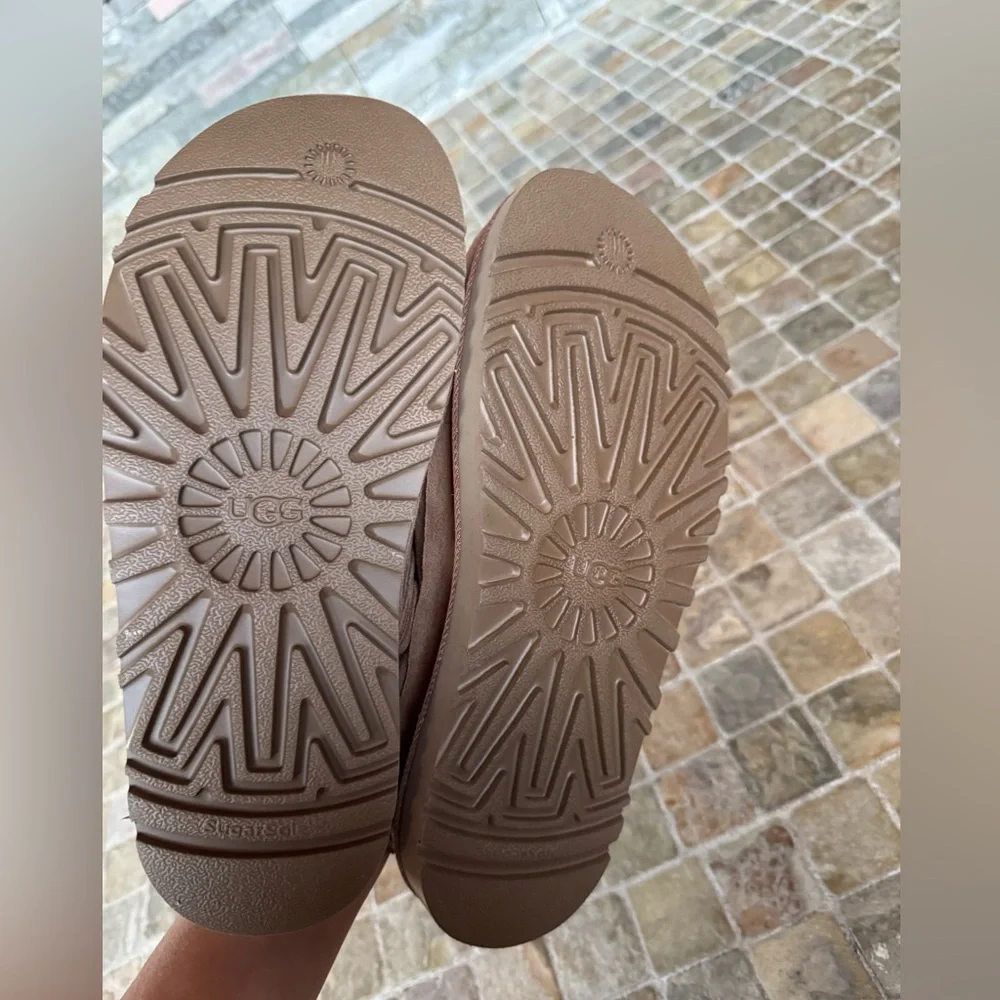 UGG Tan Shearling Lined Footwear - Picture 9 of 12